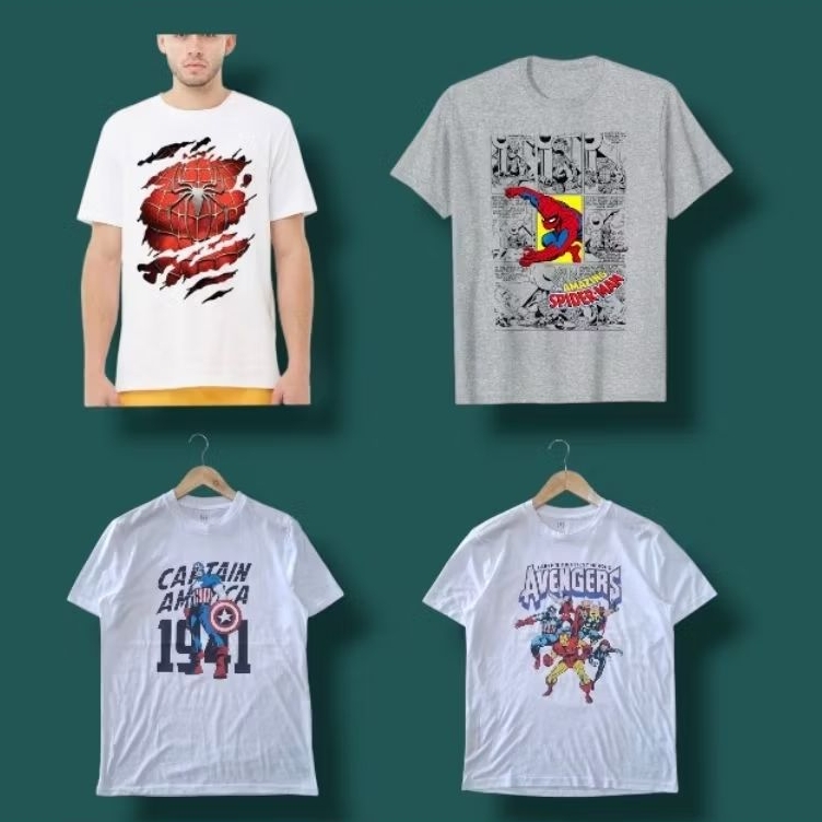 Kaos Super Hero ( Marvel Avengers ) Original Jual Kaos Marvel