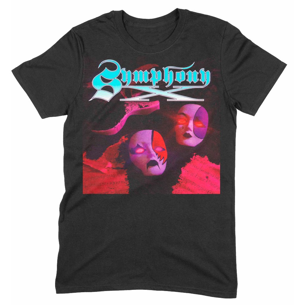 kaos band symphony X SELF TITLED katun kombed 24s
