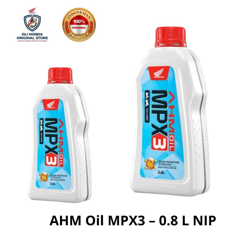OLI HONDA AHM Oil MPX3 ORIGINAL – 0.8 L NIP