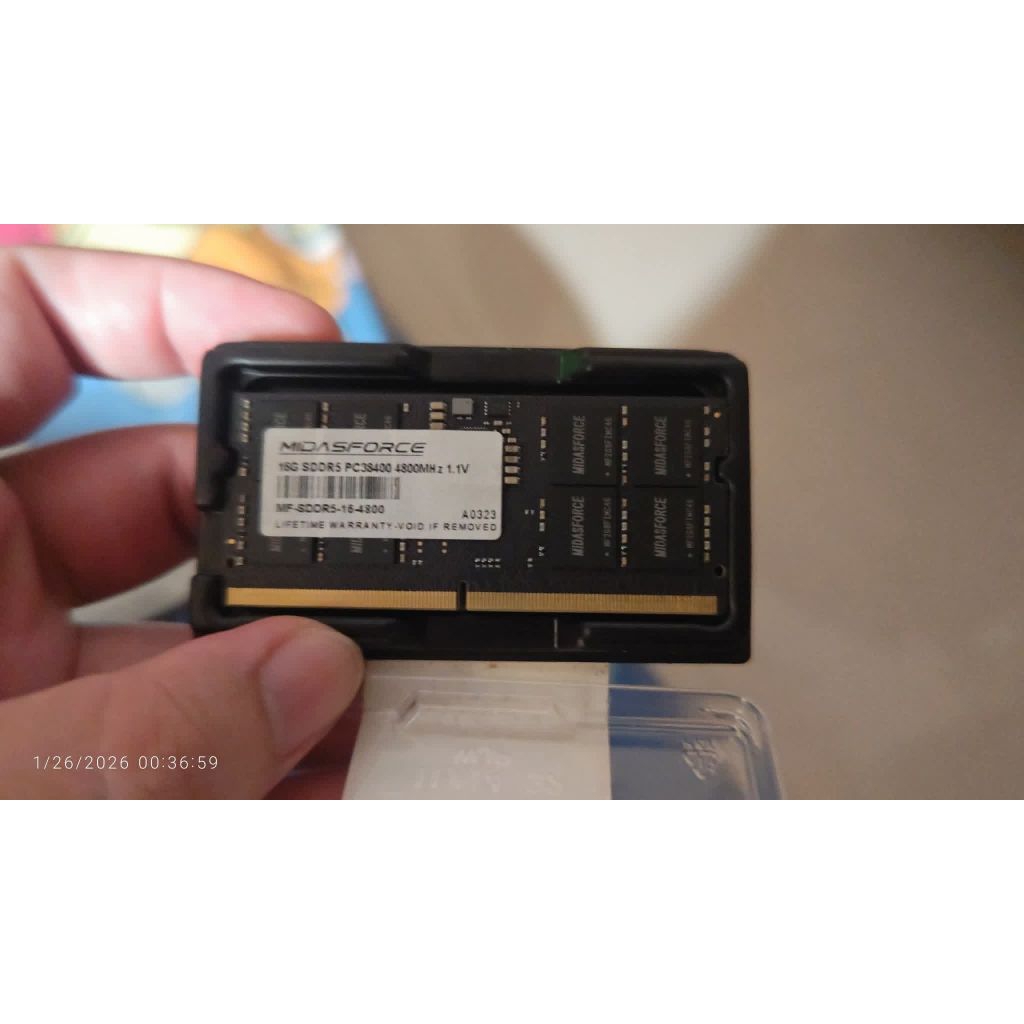 ram sodimm laptop gaming 16gb ddr5 merk midasforce ex asus zephyrus g14