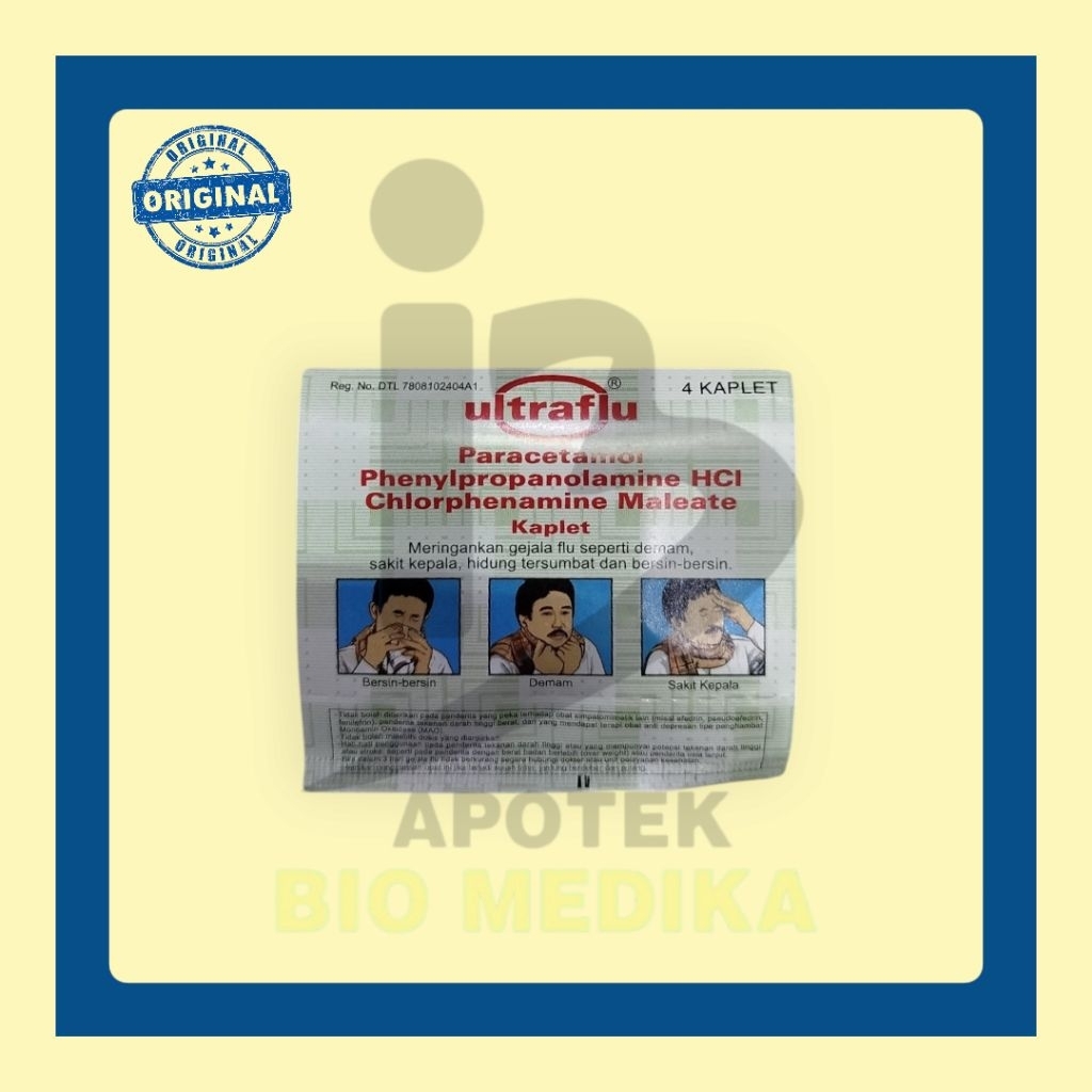 ULTRAFLU ECER OBAT WARUNG ORIGINAL