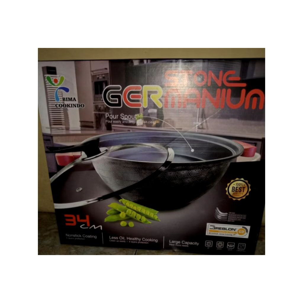 steamer germanium stone bima cookindo