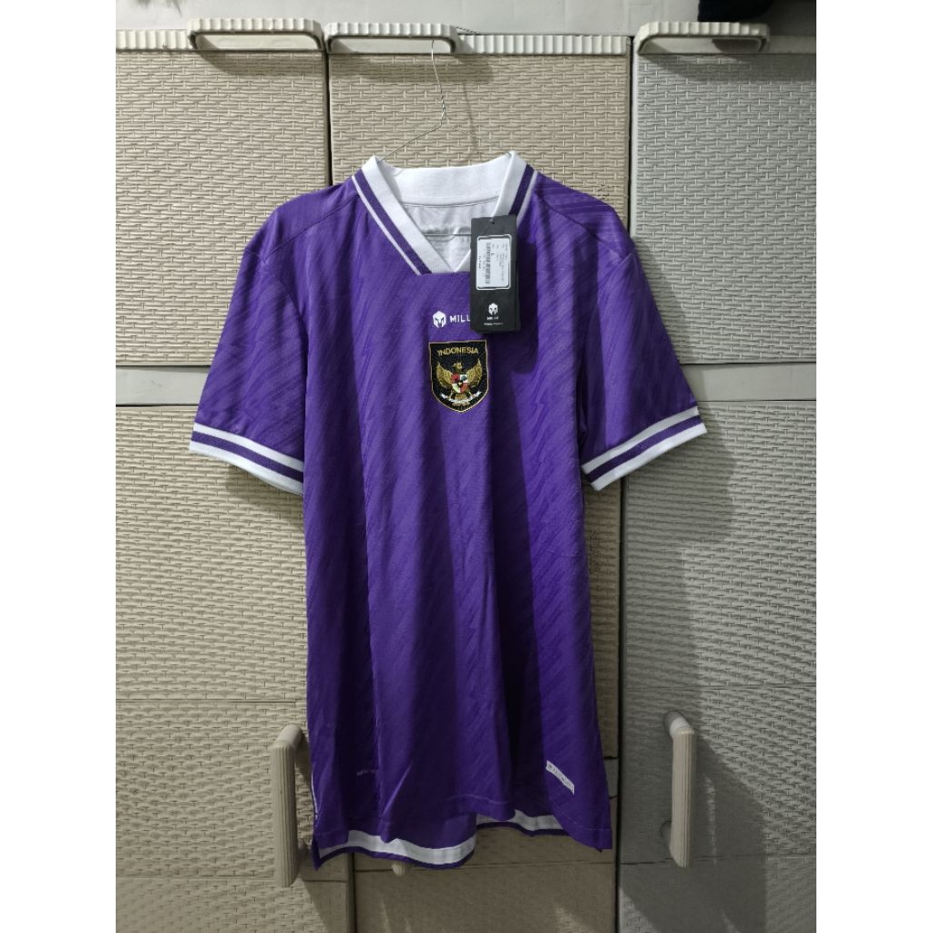 Mills Timnas Indonesia Third Jersey Keeper Player Issue 1128INA Purple - L