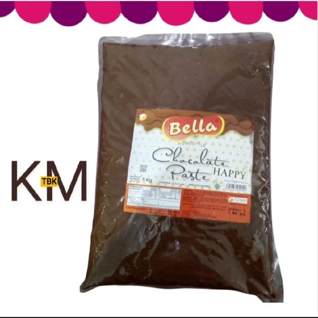 Bella Chocolate Paste / Selai Coklat 250gr & 500gr (Repack)