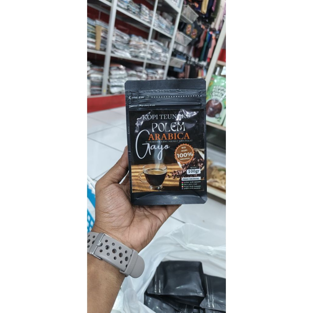 Kopi Arabica Gayo Benermeriah 100g Grade 1