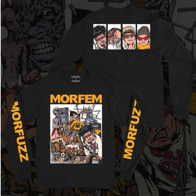 Kaos Band Original Long Sleve Morfem - Morfuzz