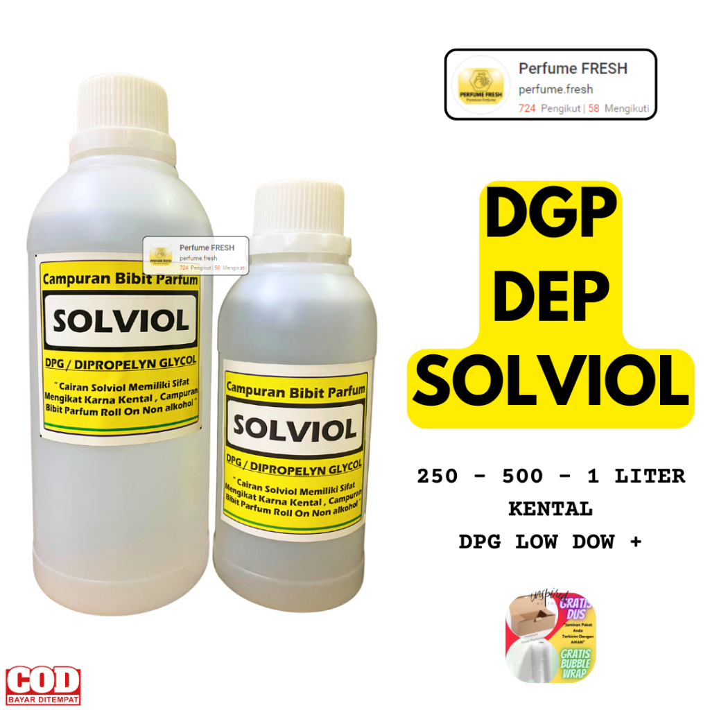 DPG DOW LO+ / Solviol KENTAL 100 - 250 - 500 - 1 Liter