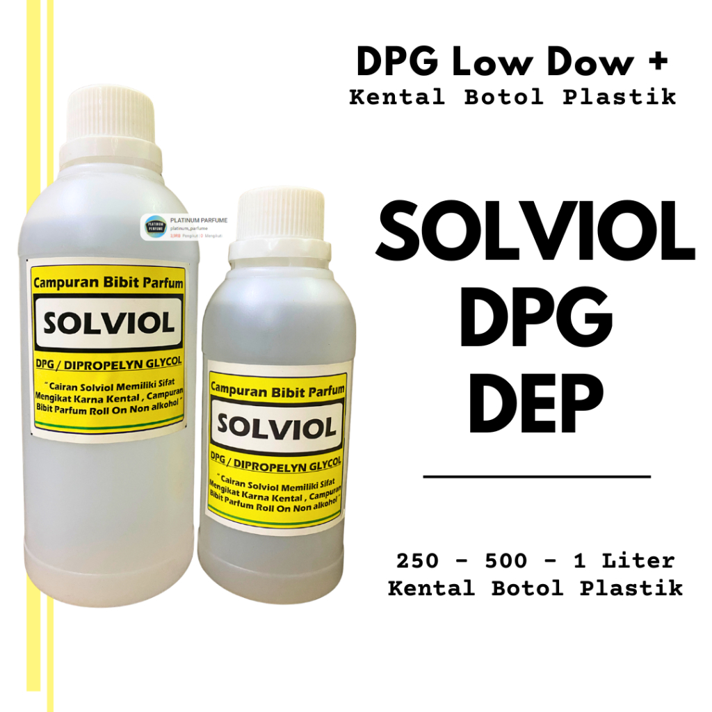 SOLVIOL Dow Low + DPG Solviol Pelarut Parfum Stabilisasi Aroma
