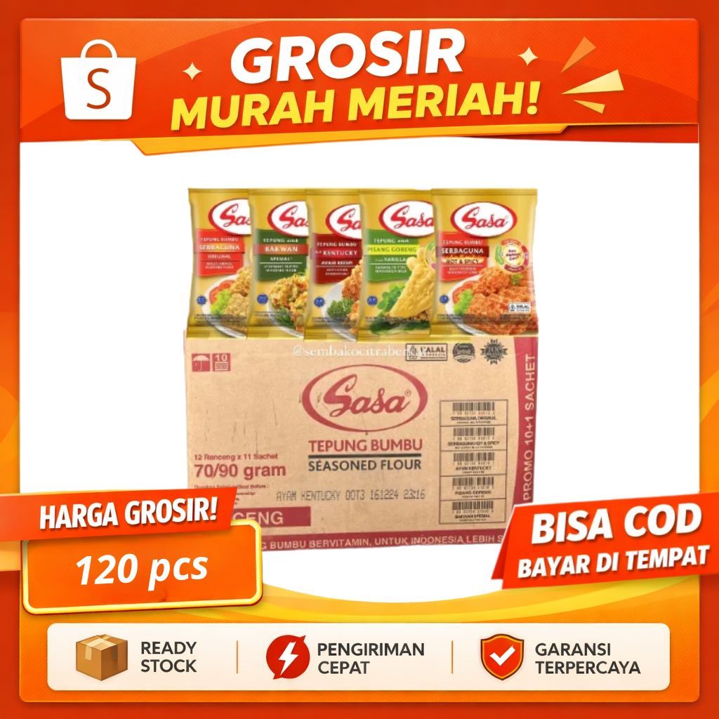 Tepung Bumbu Sasa Serbaguna - 1 Karton
