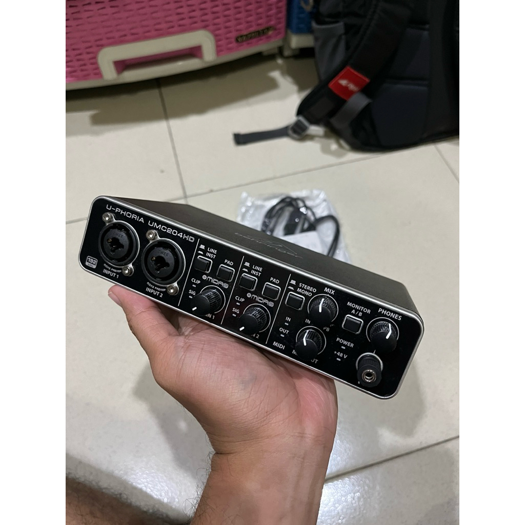 Soundcard Behringer umc204hd