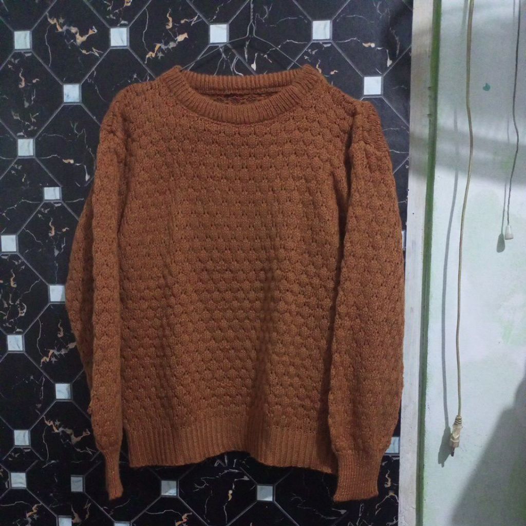 pl one set rok & sweater rajut