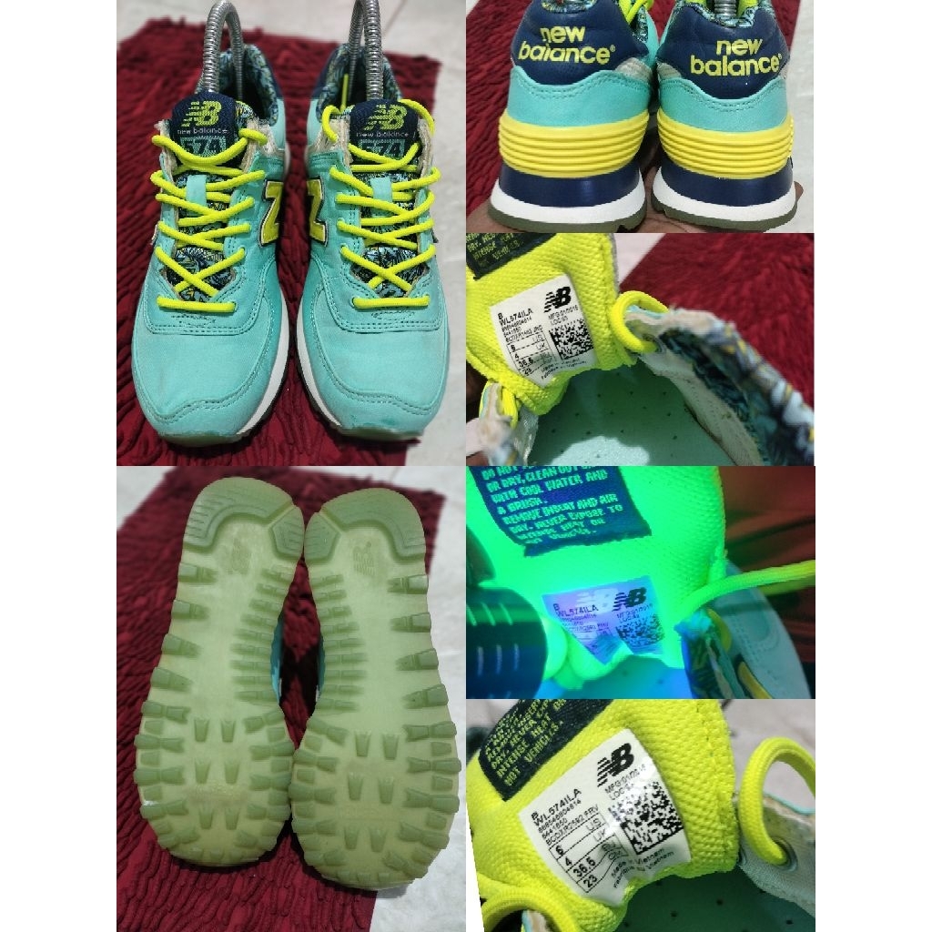 Sepatu Preloved Second Original NB 574 Classic Size 36
