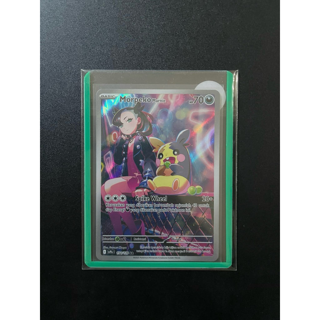 Pokemon TCG Morpeko Marnie sv9s #154/139 AR
