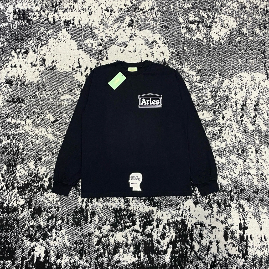 ARIES ARISE TEMPLE LS TEE BLACK