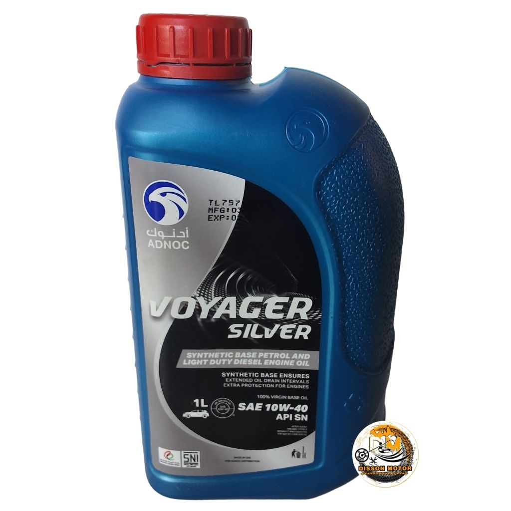 Oli Adnoc Voyager Silver 10W-40 Oli Mobil Adnoc  Voyager 1.Liter