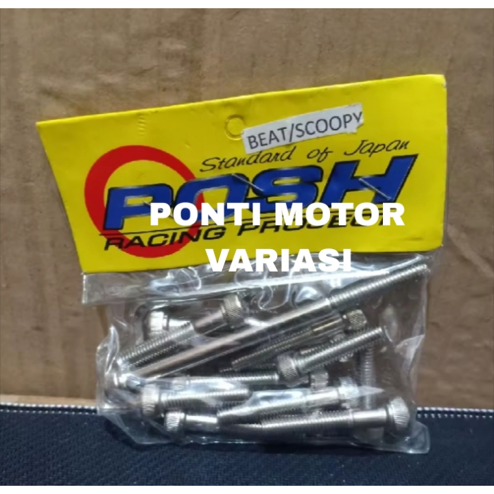 baut blok mesin cvt beat karbu scoopy karbu baut blok beat karbu scoopy karbu full set posh baut blo