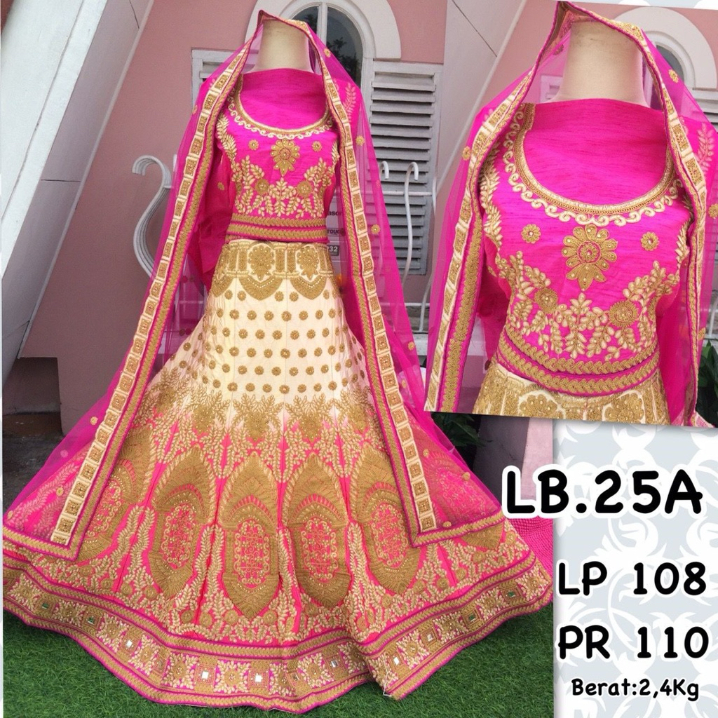 LENGHA INDIA PREMIUM| BAJU INDIA MEWAH| BAJU INDIA ORIGINAL| BAJU PENGANTIN INDIA