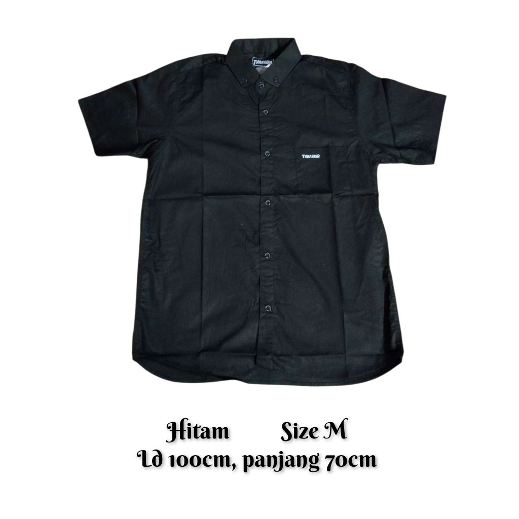 Hem Kemeja Pria Lengan Pendek Hurley