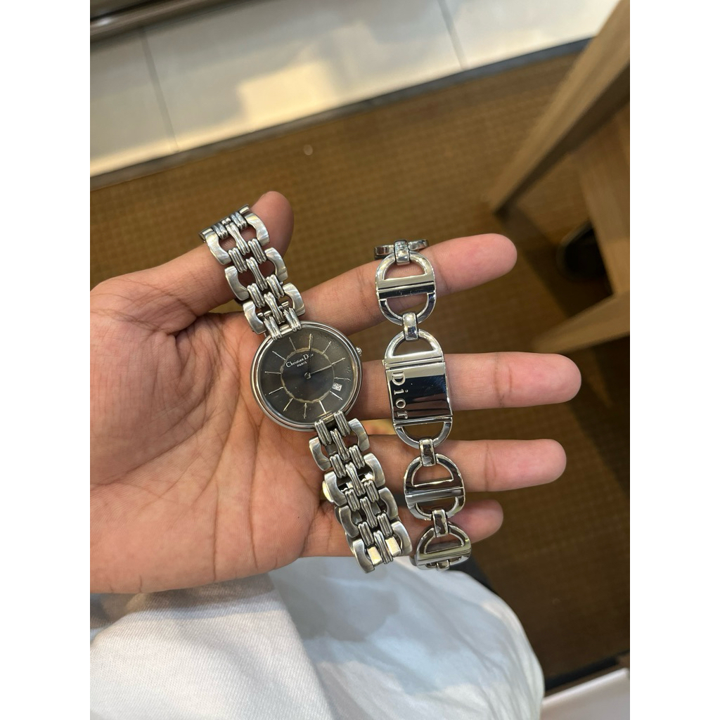 Brecelet Dior Original dan jam christian dior original