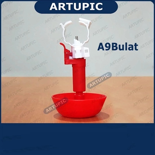 Nipple A9Bulat nipel nepel nippel alat minum ayam puyuh pedaging broiler A9Bulat
