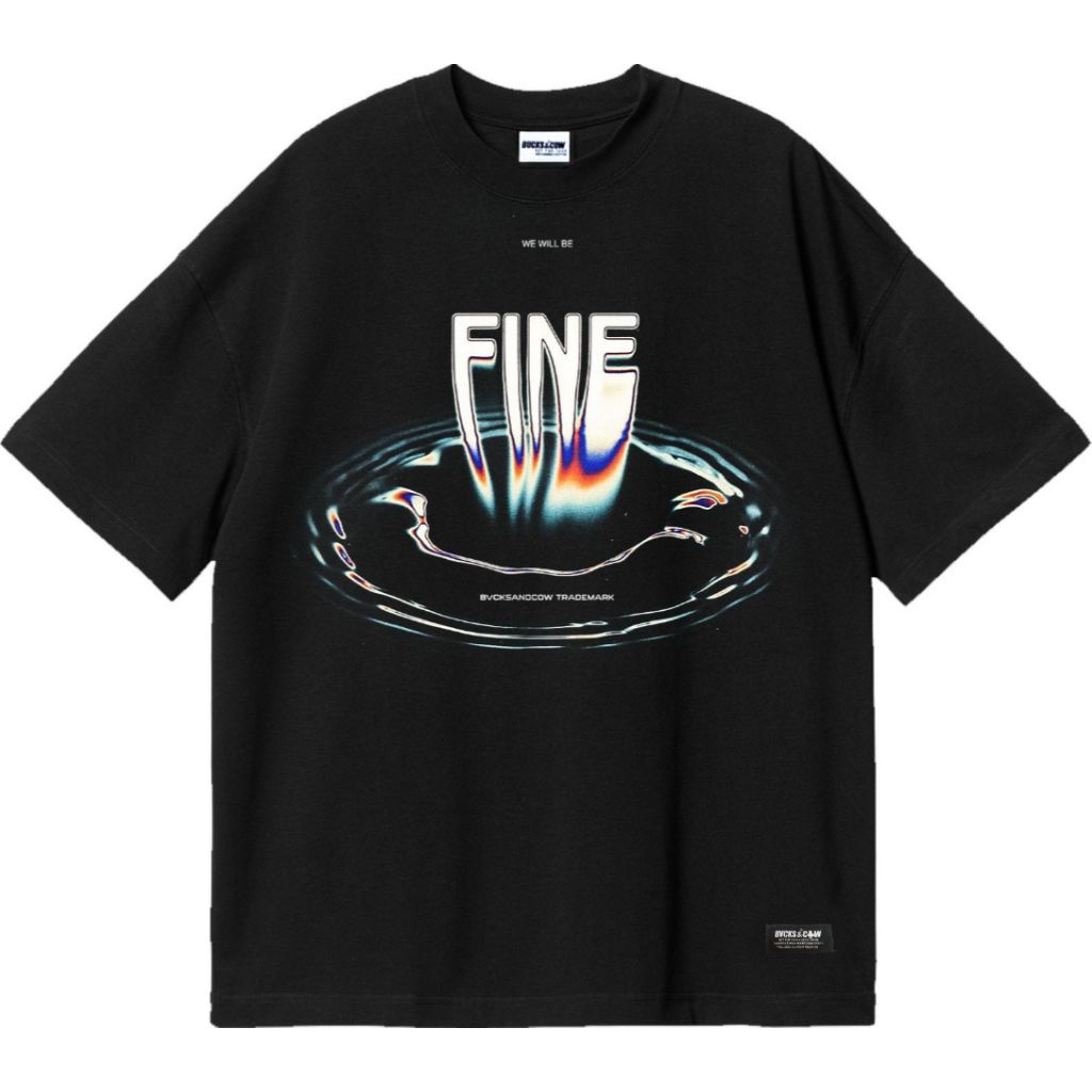 T-SHIRT BUCKSANDCOW OVERSIZE - FINE / KAOS BUCKS&COW