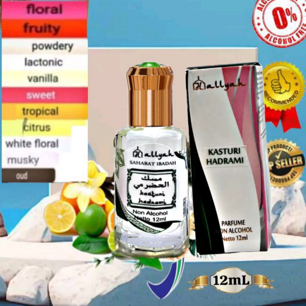 BIBIT PARFUM KASTURI HADRAMI 12ml ORIGINAL | kasturi HADROMI