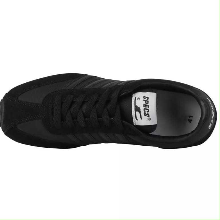 NEW PROMO SEPATU SEKOLAH SPECS 104 all black 100% ORIGINAL