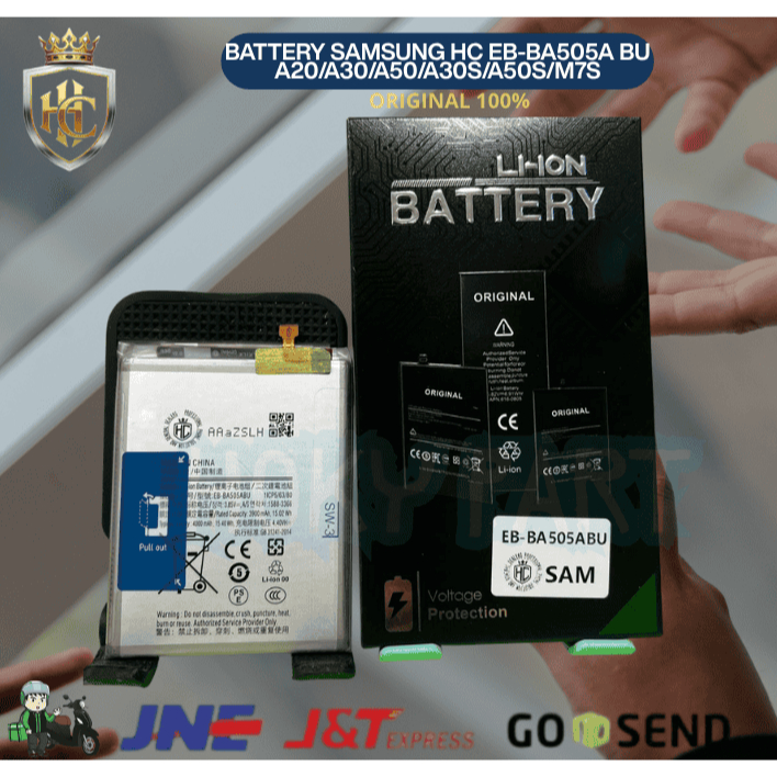 BATERAI ORIGINAL (HC) SAMSUNG EB-BA505ABU SAMSUNG A20/A30/A50/A30S/A50S/M7S