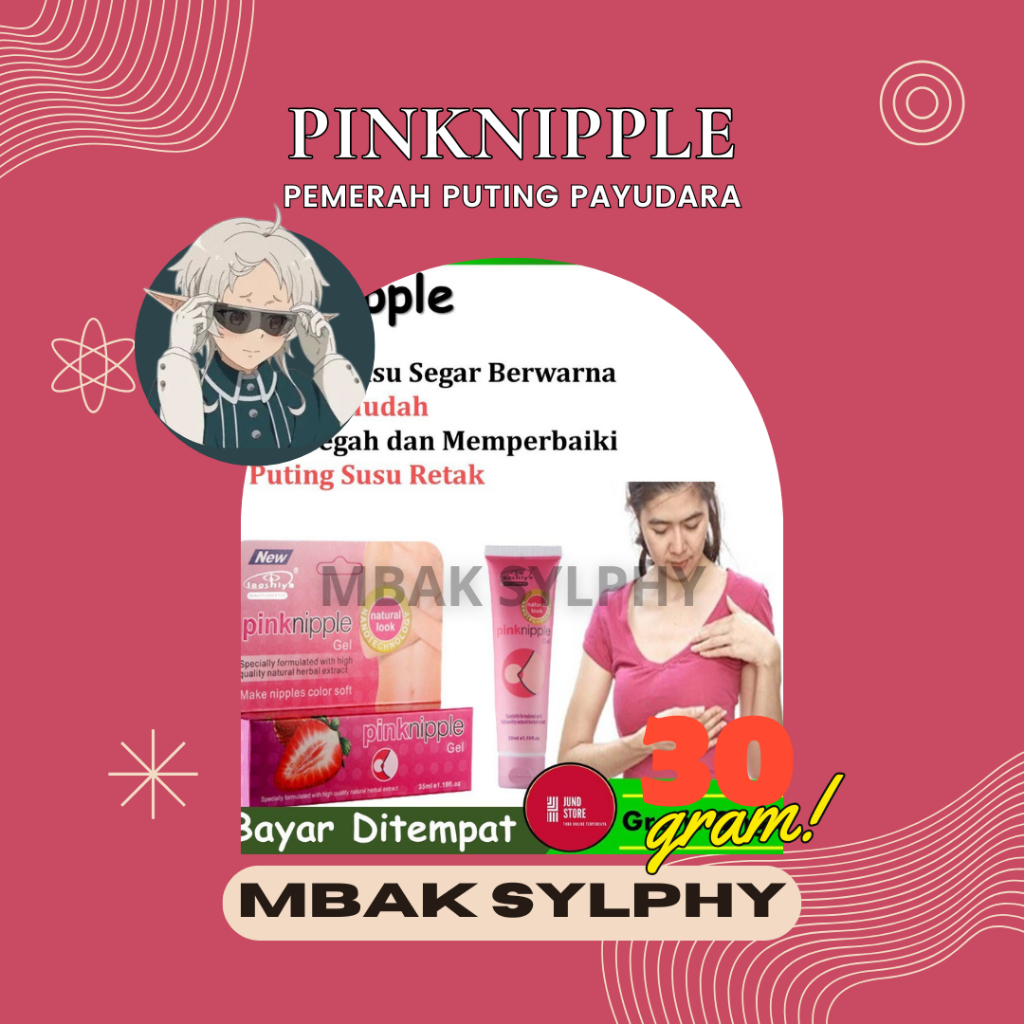 Bisa Cod Finale Pinknipple Cream BPOM Obat Herbal Krim Pemerah Puting Susu-Puting Payudara Retak Pin