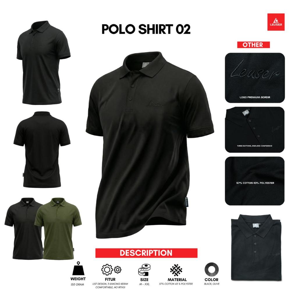 Leuser Kaos Polo 02