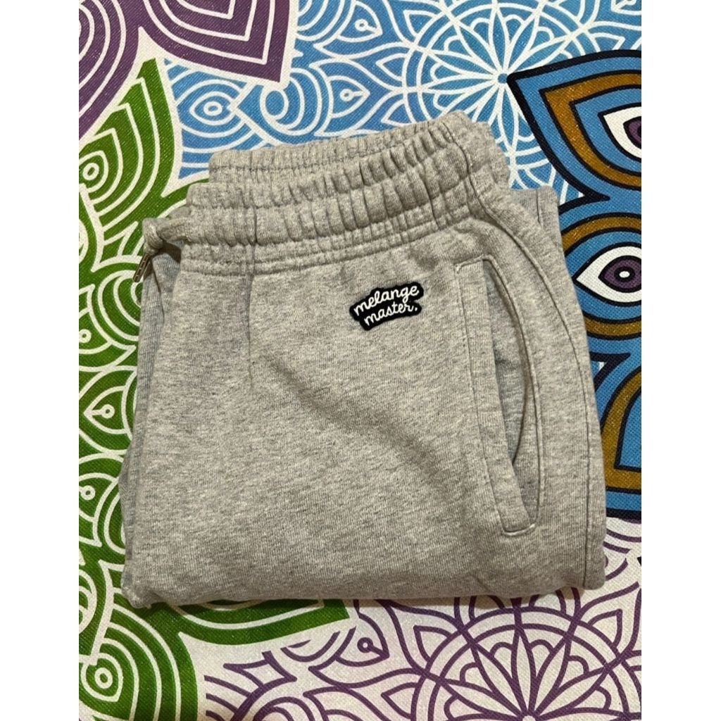 Jogger pants grey melange master