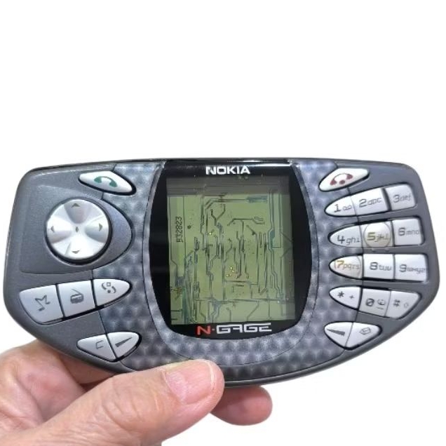 Mesin N-gage classic engine swap Original - Casing dan Tulang Ngage Original tanpa Lcd.