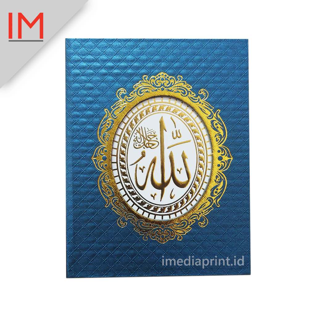Hard Cover Yasin Diamond Biru