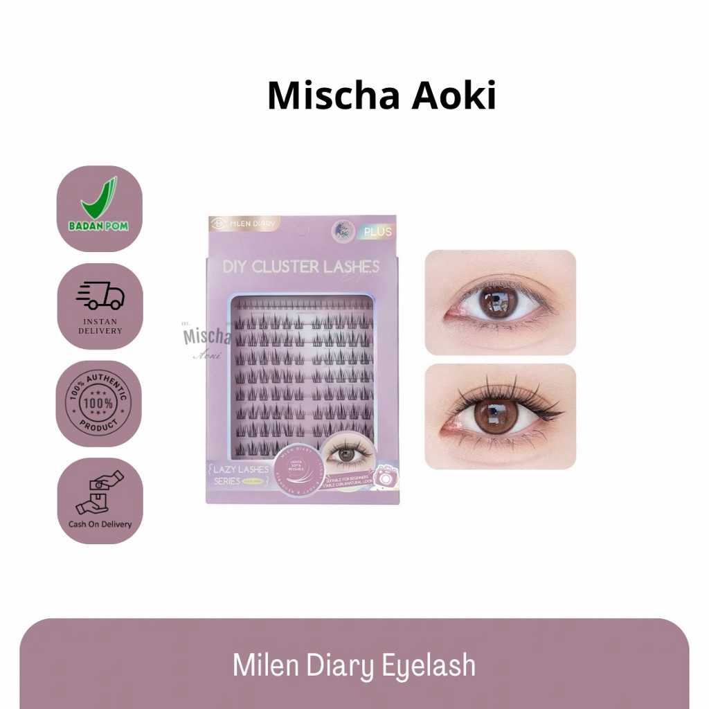 Bulu Mata Milen Story Eyelash N01, 02, 03, 04, 05, 06, 07, 09, 10 | B-N04 B-N05 Bulu Mata Palsu Temp