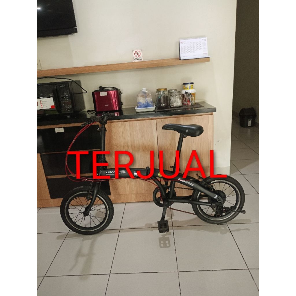 .(SUDAH TERJUAL )sepeda lipat bekas ukuran 16