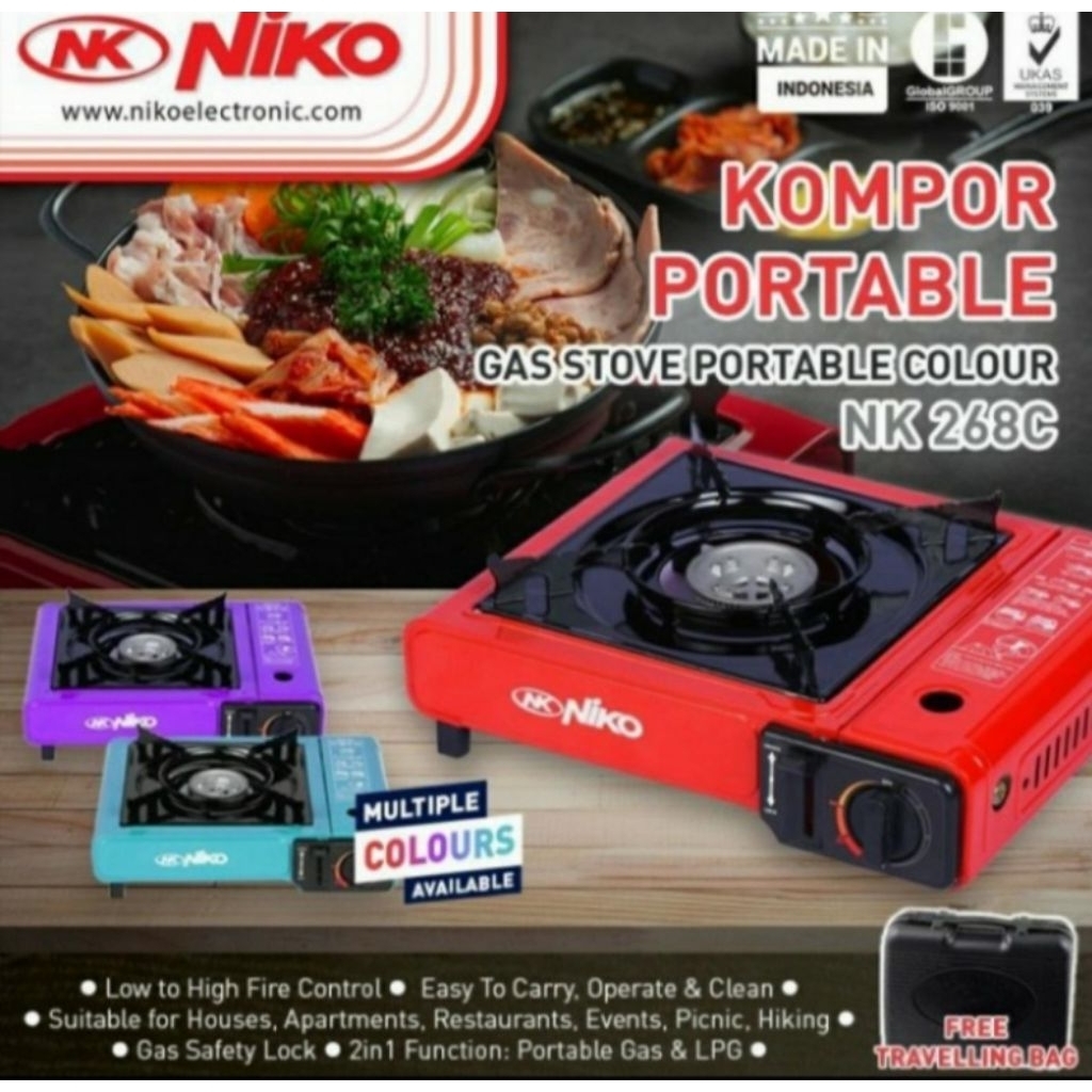 NIKO Kompor Portable NK 268