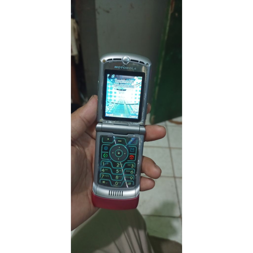 Motorola V3 pink versi Rare AT&T