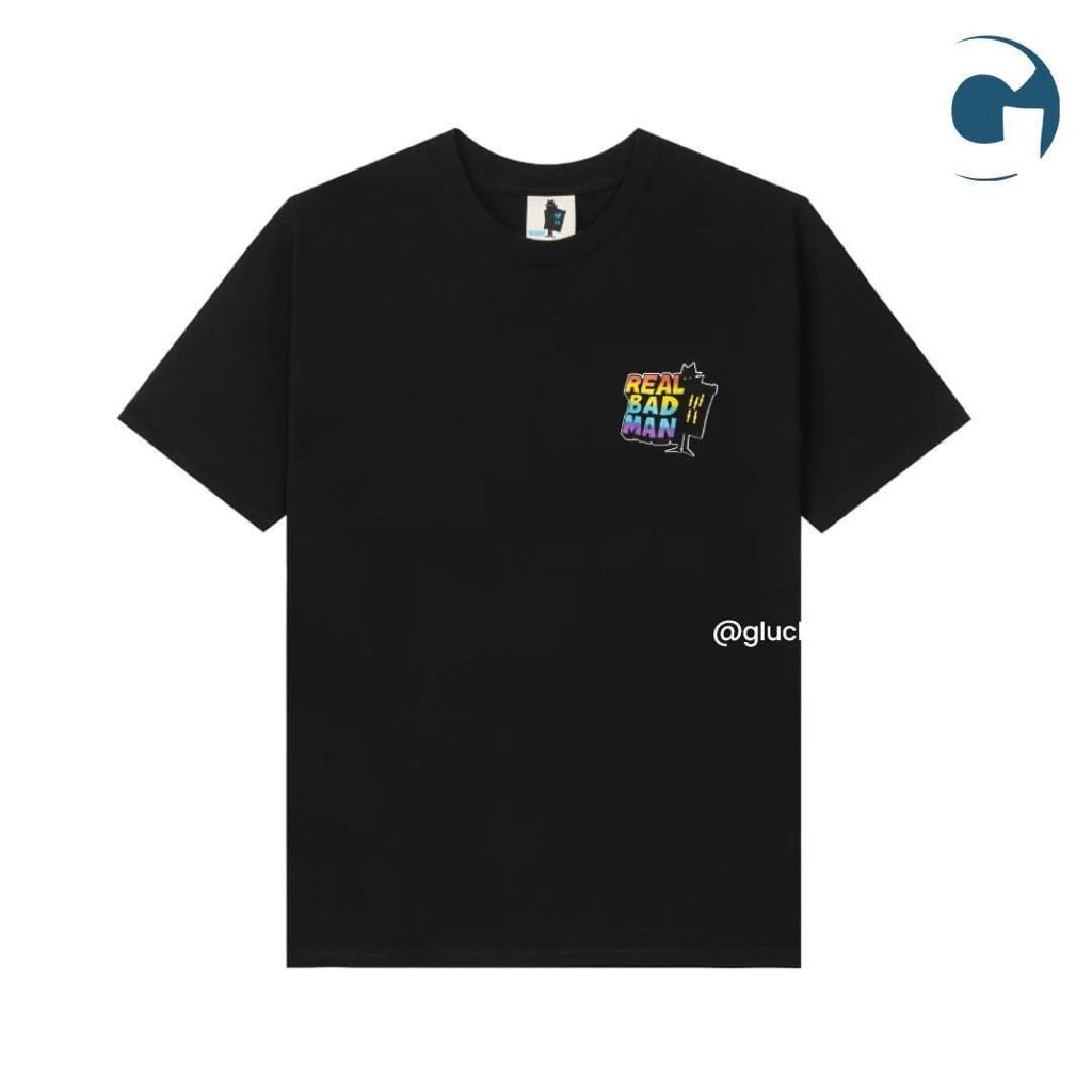 Real Bad Man, Crimewave MFG Tee in Black