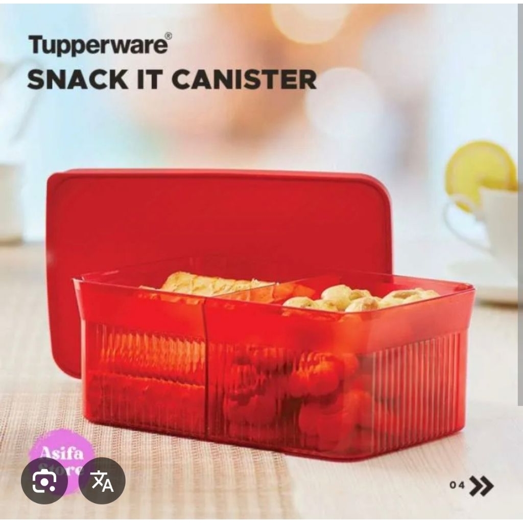 Toples Kue Snack it Tosca1Pc tupperware 1pc