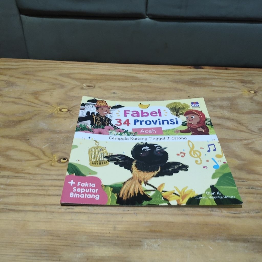 Buku Fabel 34 Provinsi Aceh