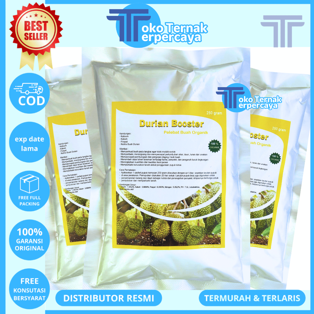DURIAN BOOSTER 250 gr - Booster Durian 250 gr - Pupuk Durian Booster Original