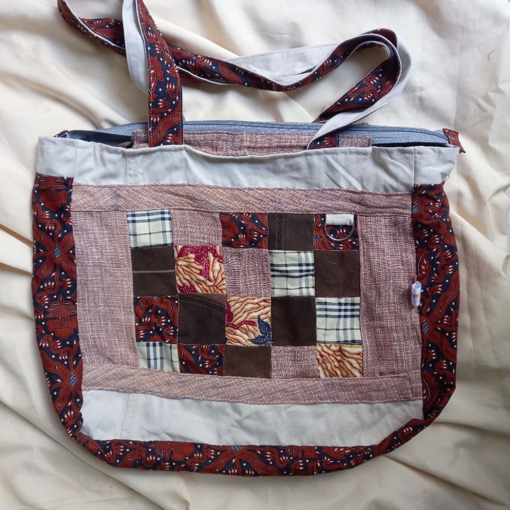 BATIK PATCHWORK TOTEBAG