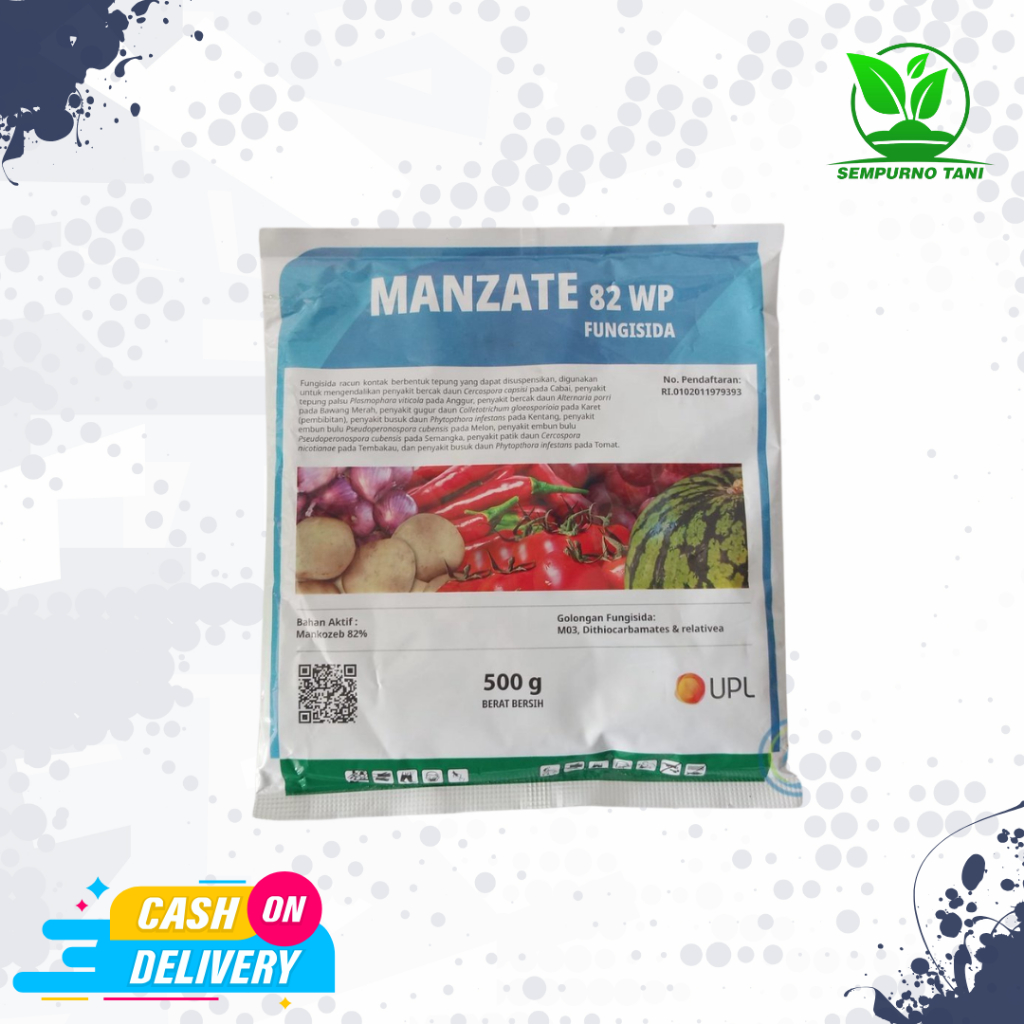Manzate 82 WP 500 GRAM fungisida sistemik Mankozeb