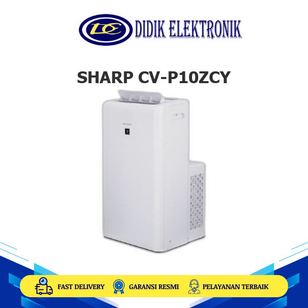 AC Portable Sharp CV-P10ZCY - Penyejuk Udara Mudah Dipindahkan