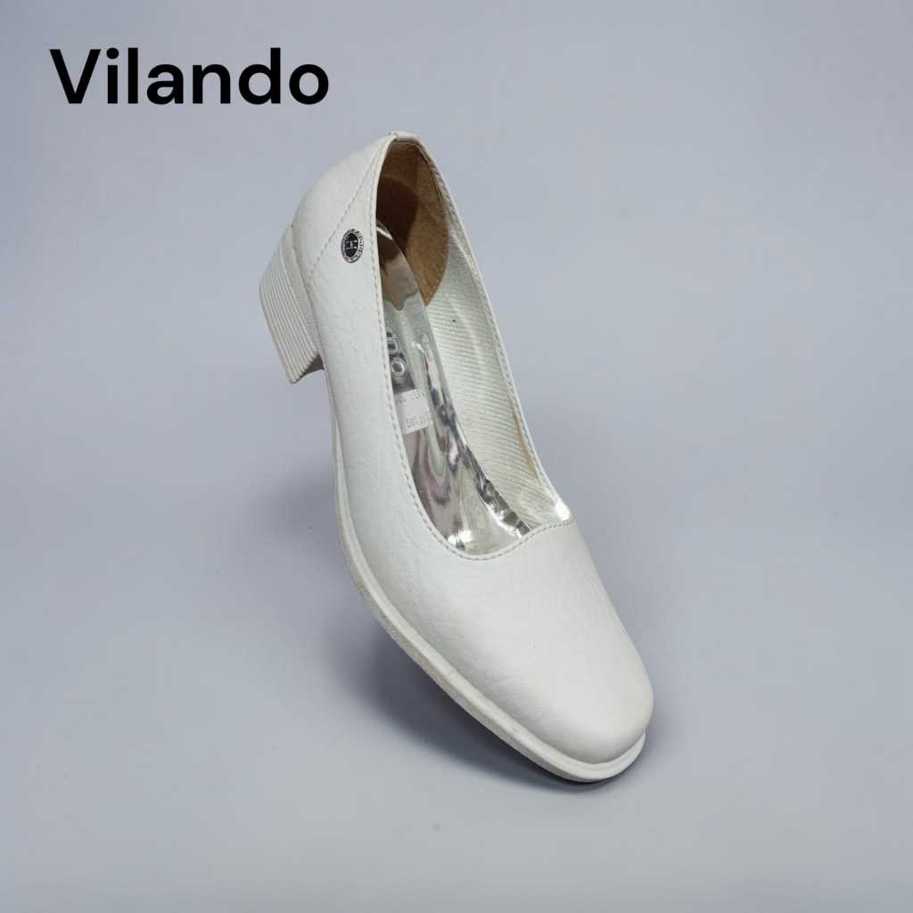 Sepatu Pantopel Pantofel PUTIH Pansus wanita VILANDO PERAWAT SEPATU KEBIDANAN