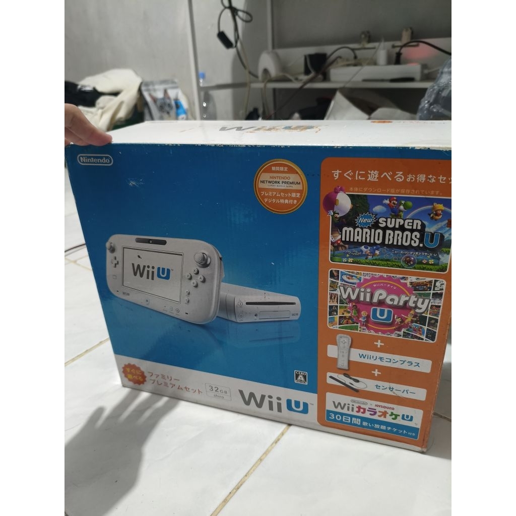 Nintendo WII U 32GB CFW HDD 500GB REG JP FULLSET