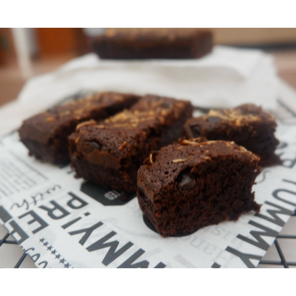 Brownies Fudgy Cokelat (uk 15 x 10)