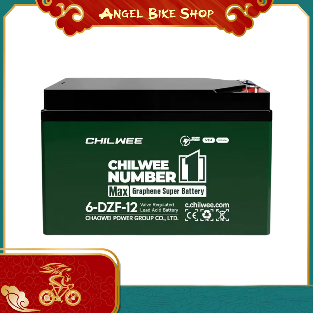 AKI / BATERAI PREMIUM CHILWEE SEPEDA LISTRIK 48V 12AH 2HR / 15AH 20HR