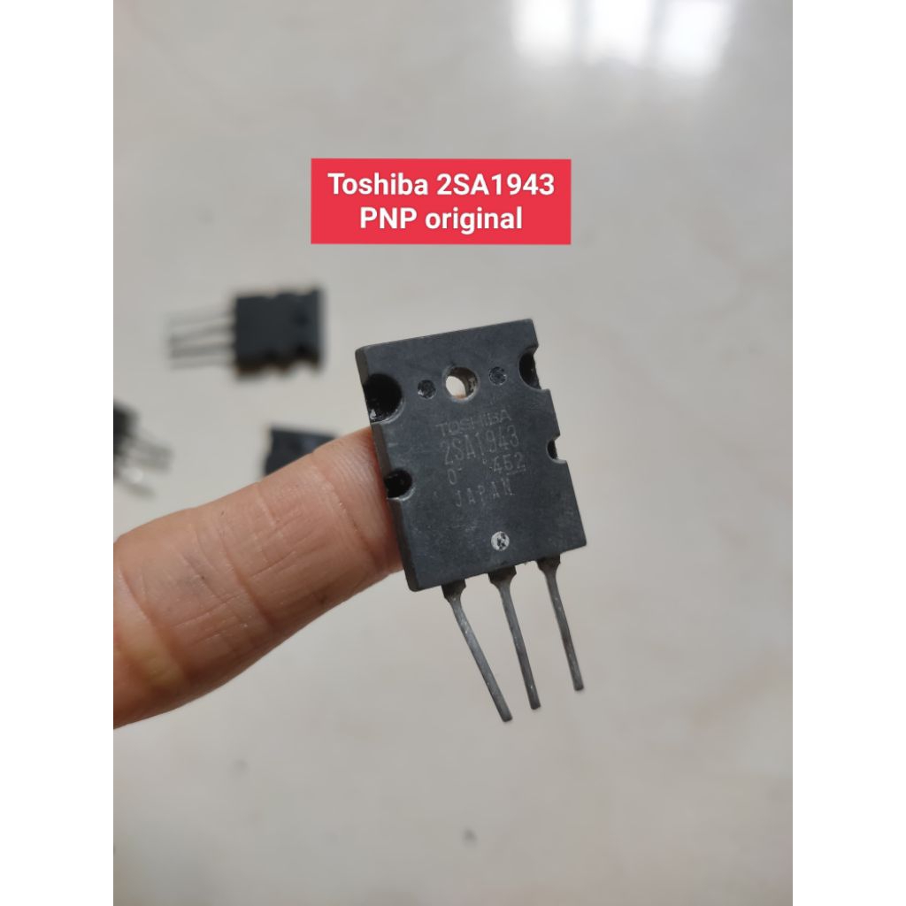 Transistor TR TOSHIBA 2SA1943 cabutan original hanya sebelah