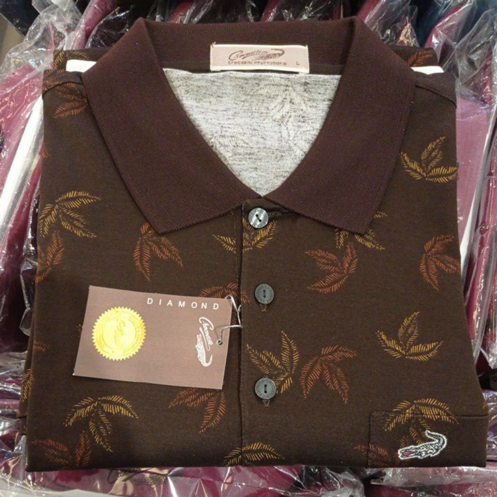 Crocodile - kaos polo pria atasan pria kaos polo crocodile  0219-1636-02-L/0219-1542-01-L